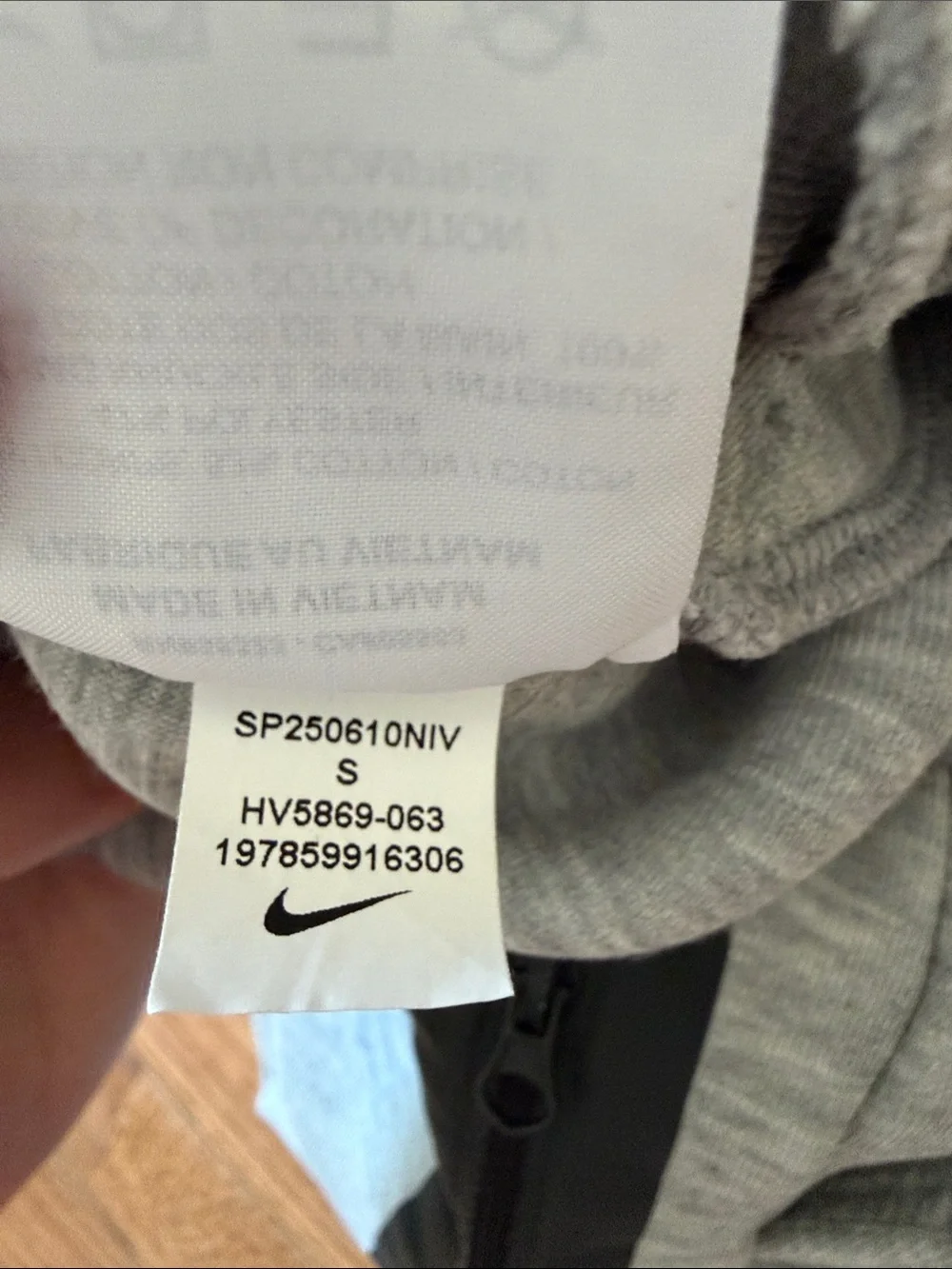 Nike Tech Kids Light Gray Joggers